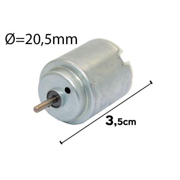 RE-140RA-12240  3V 21mm Round Electric Motor DC 3V 5V 6V 9800RPM PMDC Motor