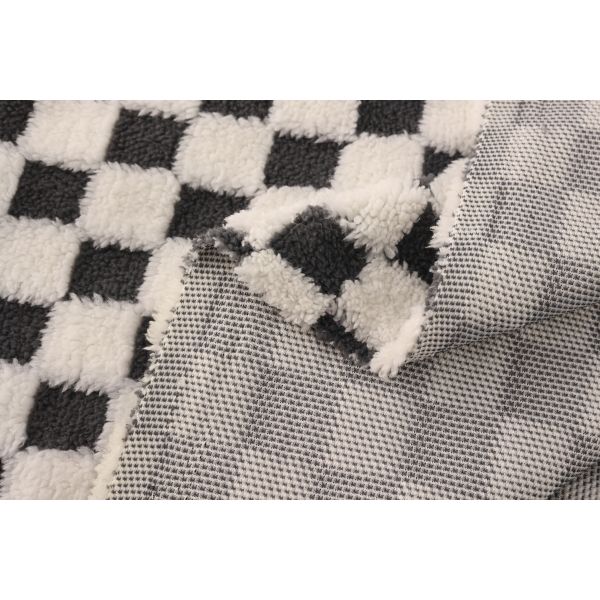 Recycled 100% Soft Cotton Prints Fabrics Shu Velveteen Sherpa Cotton Fabrics for Clothing for Home Blanket Textile