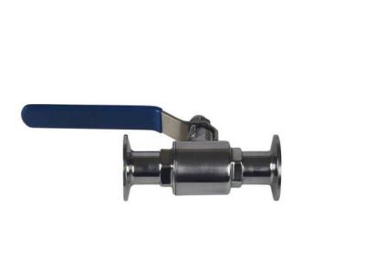 Full Port Sanitary Ball Valves 3 Way Ball Valve Stainless Steel Complete Encapsulation