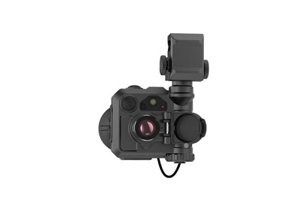 Mini 384X288 Helmet Mounted Thermal Monocular For Law Enforcement