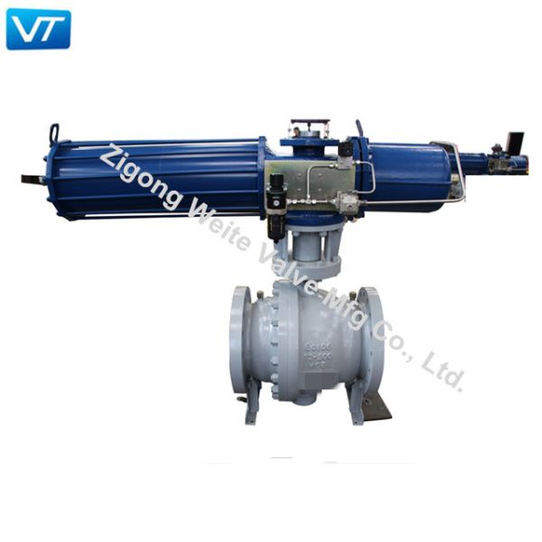 La valve WCB d'arrêt du secours 300LB a moulé l'acier 10" avec des extrémités de