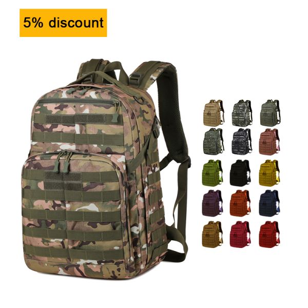 Outdoor Survival Military Tactical Backpacks Assault Bag With 56-76 Litre Capacity