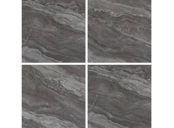 Eco-friendly 400x400mm cerâmica azulejos rústicos para casa de banho e Matt vidrado cinza de mármore olhar azulejo de chão para sala de estar