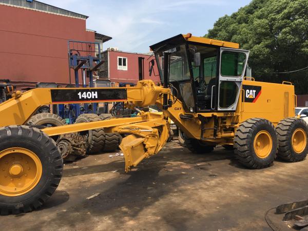 Used CAT 140H 140G 120H Motor Graders , Used 140 Cheap Japanese Grader , Secondhand Grader 140H