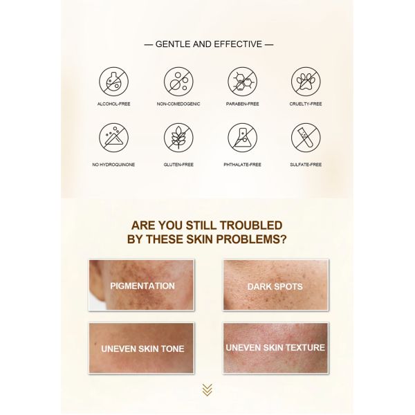 Acne Whitening Facial Skincare Set Cleanser Toner And Moisturizer With Papaya Extract Whitening