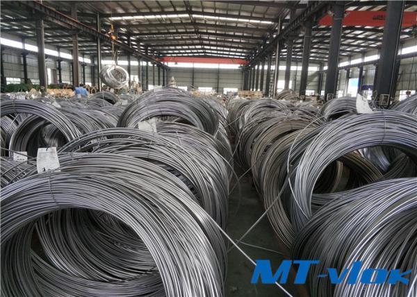 Comprimento do tubo 4200m/coil da liga de níquel da liga 825 de ASTM B704 com força excelente