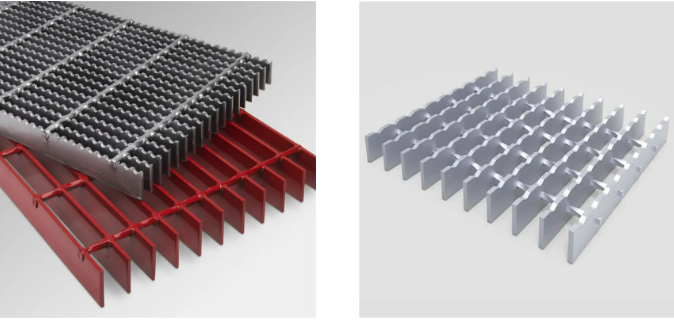 Stainless Steel Bar Grating with Customizable Sizes Optimal Drainage and Lightweight Design for Industrial Walkways