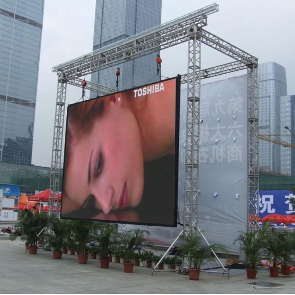 High Definition Outdoor Big Screen Rental / SMD 2727 LED Stage Screen Rental , P4.81mm