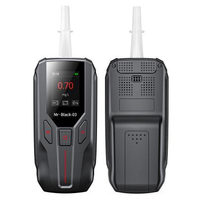 Bluetooth Black Digital Display Breath Alcohol Tester For Enterprise Use