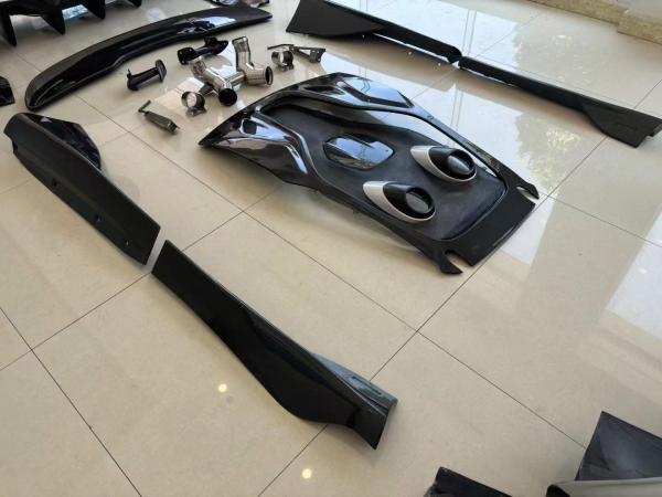 McLaren 540c 570s 570gt Carbon Fiber Body Kit 540c 570s 570gt Upgraded 600LT style front and rear bumper spoiler hood