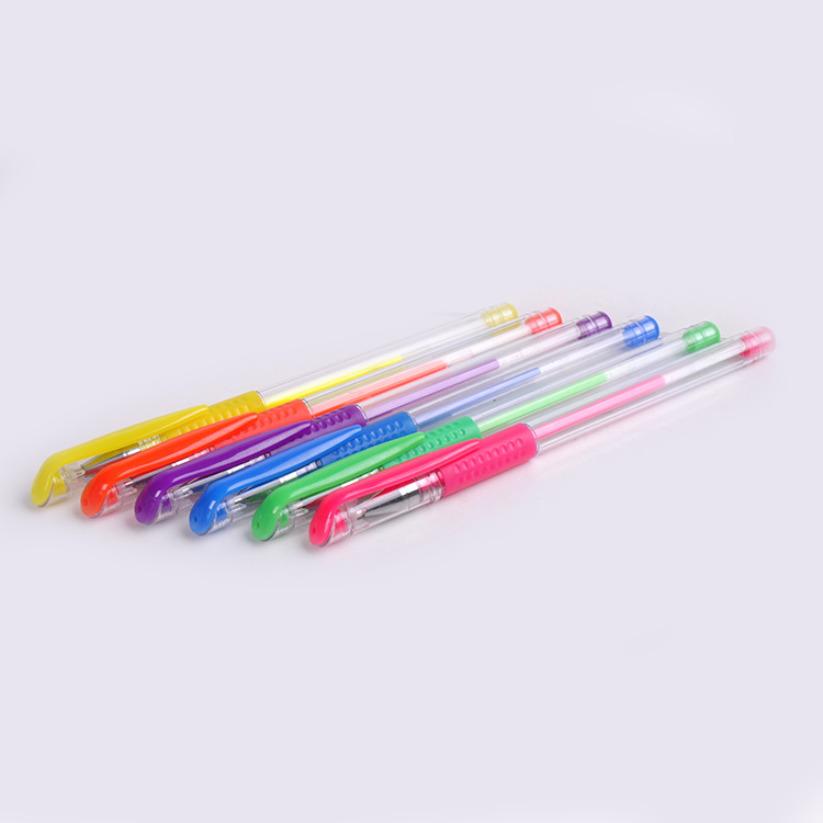 High Quality Wholesale Fluorescence Multi-colored Classic Signature Pen Set