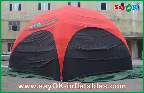 Air Inflatable Tent PVC DIA 10m Promotional Inflatable Dome Spider Tent For Advertising