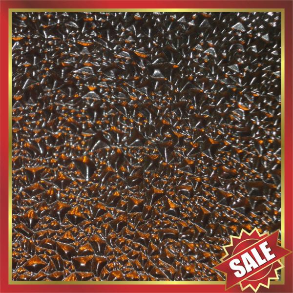 hight quality Diamond embossed polycarbonate PC Sheet panel board plate for decoration and building construction project