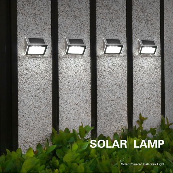 Lamp Luminous Efficiency 120lm/w Solar Wall Light for Outdoor House Address Number