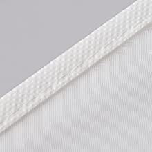 Translucent Clothes Are High Quality And Dustproof Recycled Poly Custom Hanging Garment Cover Bag White