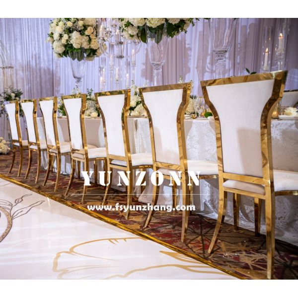 Commercial Luxury Chair with Black Velvet and Stackable Stainless Steel Frame for Hotels Dining Outdoor Living Room Villas