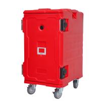 120L LLDPE Insulated Pan Carrier Red Insulated Food Pan Customized