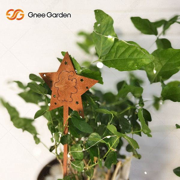 CE Large Art Craft Corten Steel metal Rusty Garden Ornaments Customizable Size