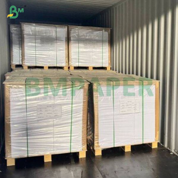 38gsm 40gsm White High Strength Scratch Proof Glass Lining Paper In Roll
