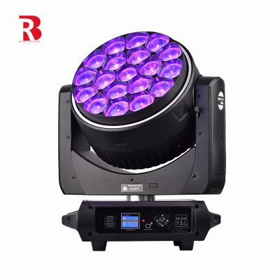 LED Bee Eye 19PCS 40W RGBW 4in1 LED Moving Head Stage Light Para Casamento
