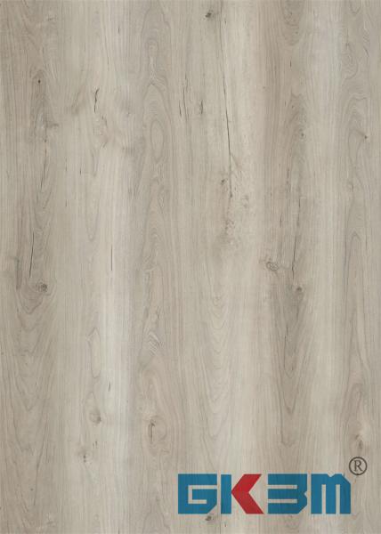 5mm White Cherry Rigid Luxury Vinyl Flooring Plank Fireproof Anti Scratch