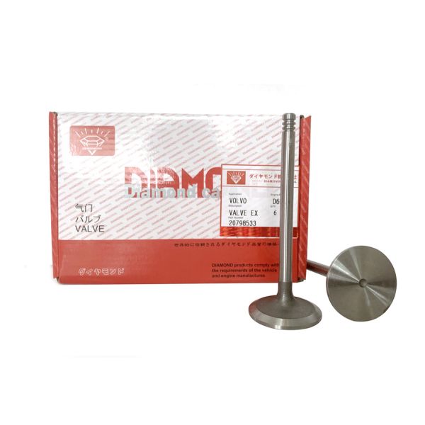 20798699 20798533 Volvo Motor Parts Motor Exhaust Valve Valve de admisión para el motor D6E D6D