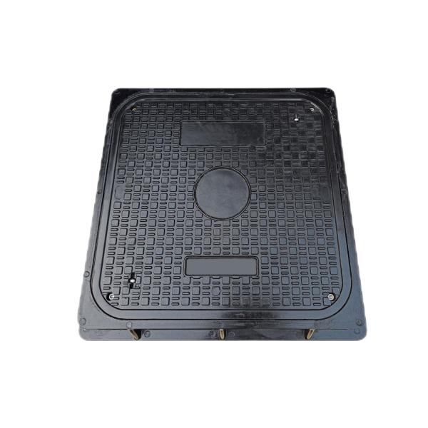 Customized SMC Composite Drain Covers Square With Logo For Infrastructure Projects Class C250 Cover