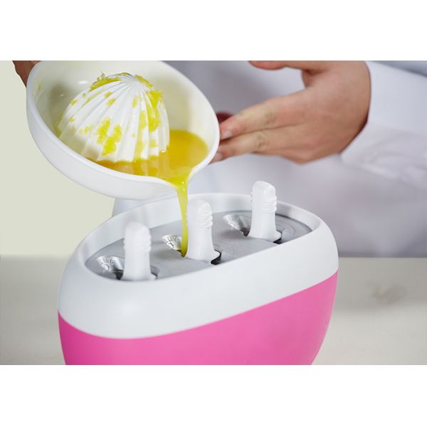 Delicate Flash Freeze Popsicle Maker , Quick Ice Lolly Maker Quick Freezing Time