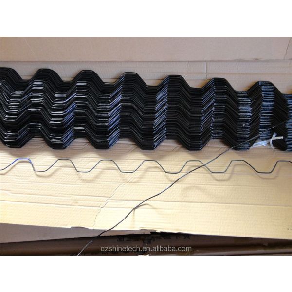 Пластмассовый покрытый виггальный провод Зигзаговый пружина для малого сельского хозяйства пленка Тепличные принадлежности