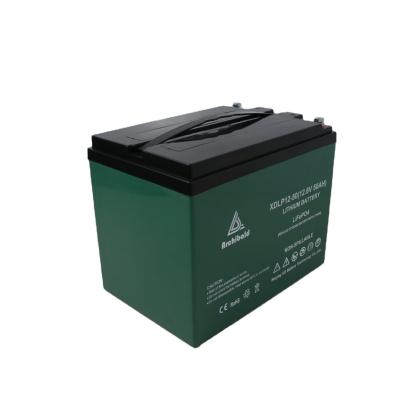 Li - Ion 12 Volt Deep Cycle Marine Battery 50ah Free Maintenance