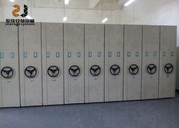 Cold Roll Steel 6 Layers Moving File Cabinets Shelf System Powder Coating Easy Assemble