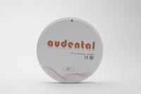 Audental ST/DST Blocs de zirconium pour les restaurations dentaires à pleine voûte Disque blanc vierge Fraisage du matériel de laboratoire CAD/CAM D forme 95 mm