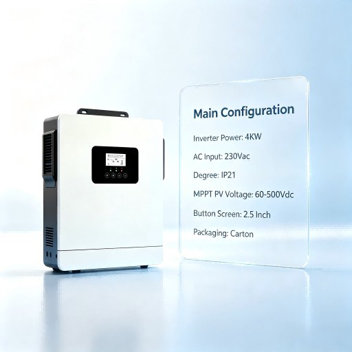 10KW-230V 10kW Single Phase Off-Grid Solar Inverter 60-500Vdc MPPT 230Vac IP21