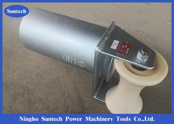 tipo em forma de sino rolo de 80mm do carretel de cabo com roda de nylon