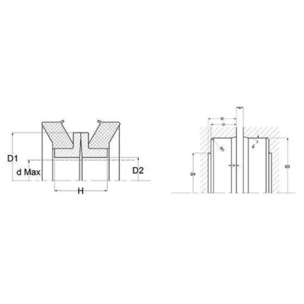 Duo Cone Floating Face Seal 423471 For Heavy Duty Machinery