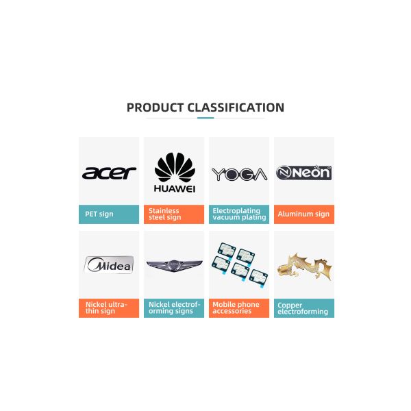 Customised Logo Accepted PET Adhesive Sticker for Computer Manufacture OEM Design