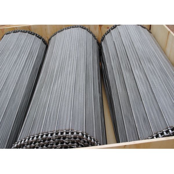 Universal Weave Metal Mesh Belt Fda Hole Customized