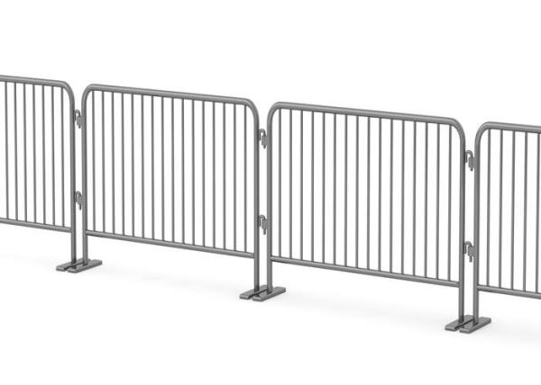 Steel Concert Crash Crowd Control Barricades 36 Height