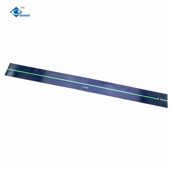 2022 New Arrival ETFE/PET Semi Flexible Solar Panel ZW-94782-P Strip Solar Photovoltaic Panels 6V