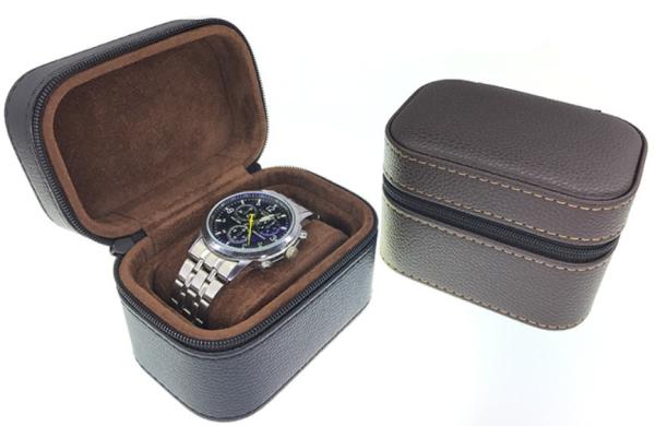 OEM ODM Leather Smart Watch Gift Box Storage Case Environmentally Friendly