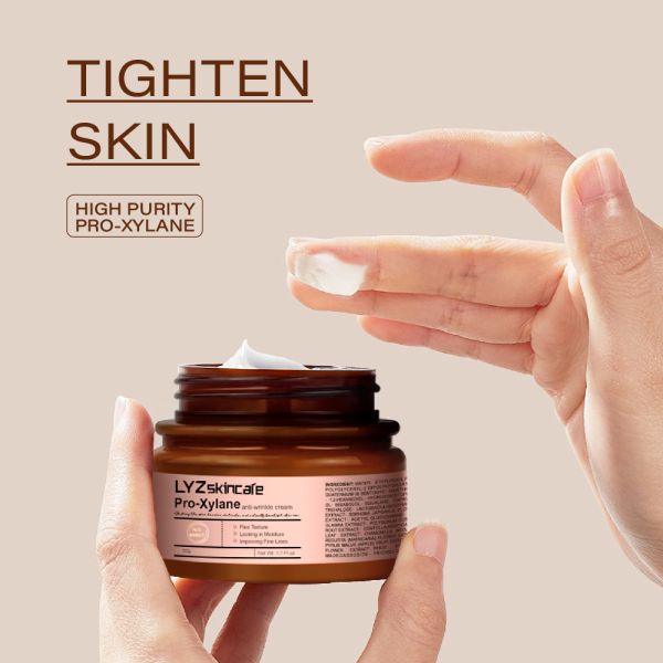 LYZ Anti-Aging Whitening Moisturizer 50g Factory Wholesale Niacinamide Proxylane Face Cream Lotion for Home Spa Day Night