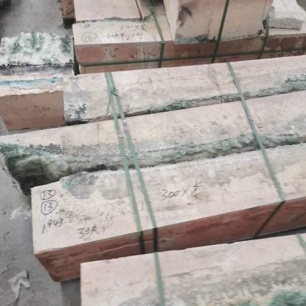 40T Inventory Quantity Refractory Fused Cast Anchor Brick for Glass Melting Furnace