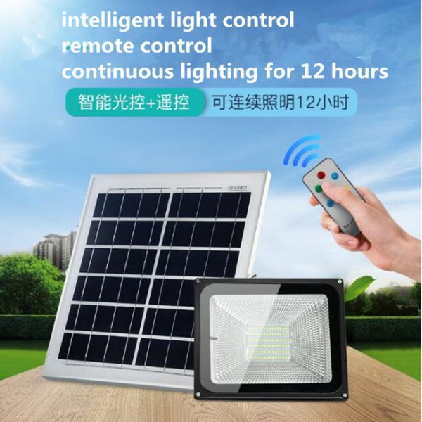 Ip65 Outdoor Solar Flood Light Remote Control For Yard , Garden