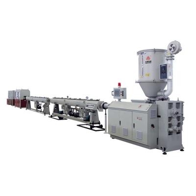Screw Tubes Pipe Manufacturing Single-screw Design Pelletizing Profile Extrusion Line