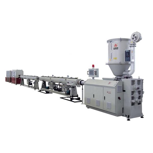 Screw Tubes Pipe Manufacturing Single-screw Design Pelletizing Profile Extrusion Line