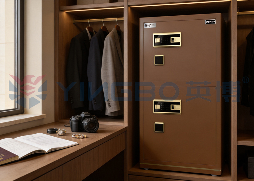 Furniture Concealed Design Home Safe Box Biometric Fingerprint Access Heavy Duty Steel Safe