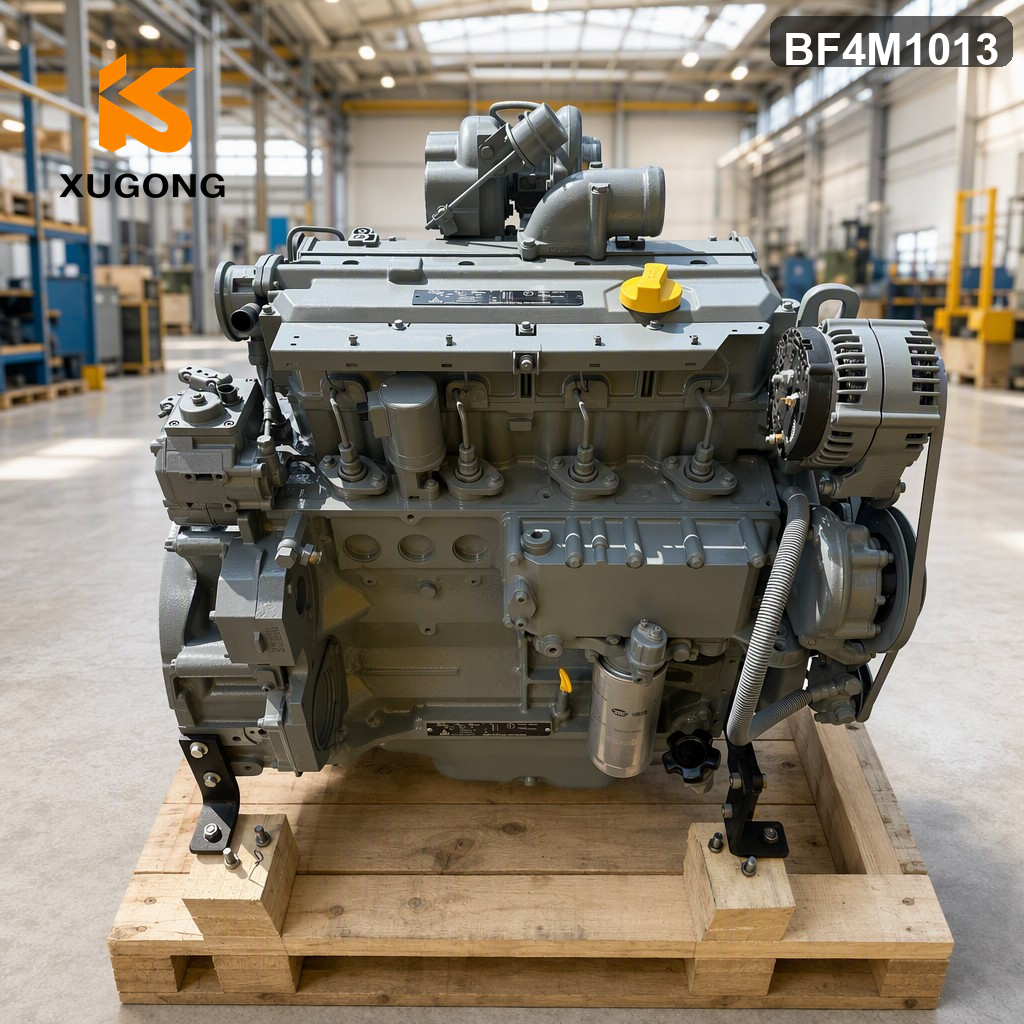 Deutz BF4M1013 Air-Cooled Diesel Engine Assembly 4-Cylinder Turbo Heavy Equipment OEM Factory
