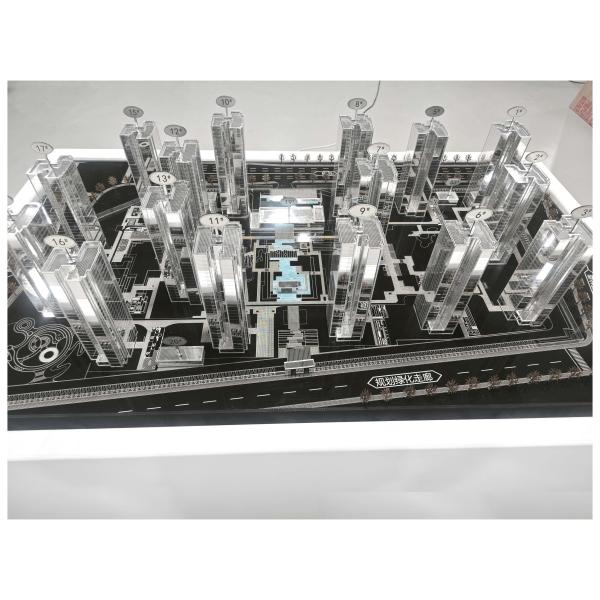 1:150 High Rise Building Scale Model Cityscape Models Architectural