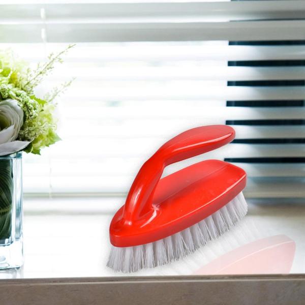 Iron Style Cleaning Scrub Brush Floor Grout Scrubber Indoor Outdoor