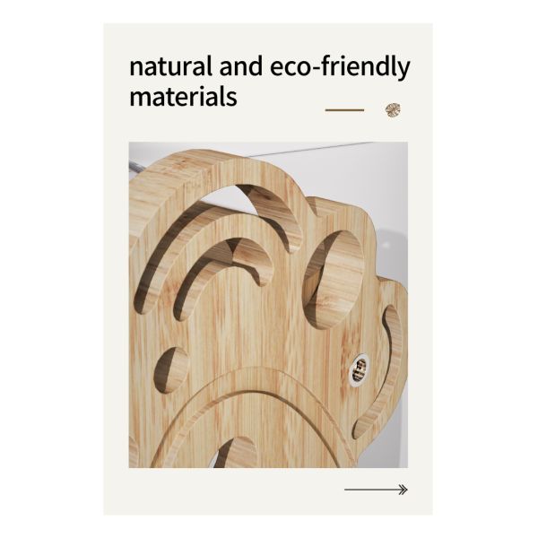 Commercial Buyer E-commerce Stores Elevated Wood Pets Feeder Holder with 2 Glass Bowls